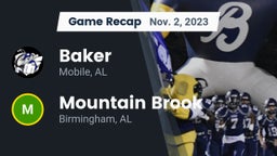 Recap: Baker  vs. Mountain Brook  2023