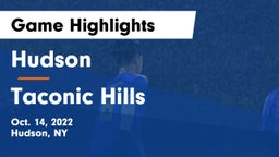 Hudson  vs Taconic Hills  Game Highlights - Oct. 14, 2022