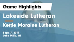 Lakeside Lutheran  vs Kettle Moraine Lutheran  Game Highlights - Sept. 7, 2019