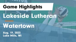 Lakeside Lutheran  vs Watertown  Game Highlights - Aug. 19, 2023