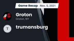 Recap: Groton  vs. trumansburg 2021