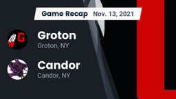 Recap: Groton  vs. Candor  2021