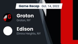 Recap: Groton  vs. Edison  2022