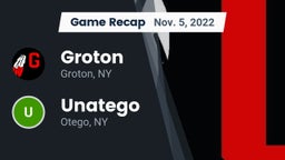 Recap: Groton  vs. Unatego  2022