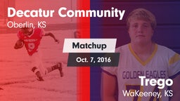 Matchup: Decatur Community vs. Trego  2016