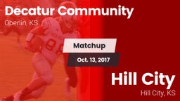 Matchup: Decatur Community vs. Hill City  2017