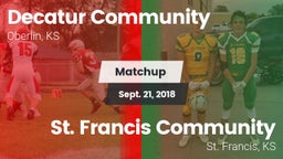 Matchup: Decatur Community vs. St. Francis Community  2018