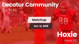 Matchup: Decatur Community vs. Hoxie  2018
