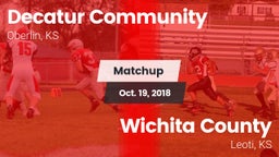 Matchup: Decatur Community vs. Wichita County  2018