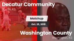 Matchup: Decatur Community vs. Washington County  2018
