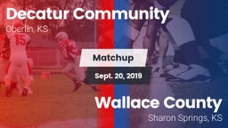 Matchup: Decatur Community vs. Wallace County  2019
