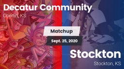 Matchup: Decatur Community vs. Stockton  2020