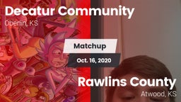 Matchup: Decatur Community vs. Rawlins County  2020