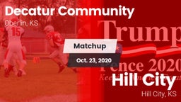 Matchup: Decatur Community vs. Hill City  2020