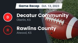 Recap: Decatur Community  vs. Rawlins County  2023
