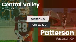 Matchup: Central Valley High  vs. Patterson  2017