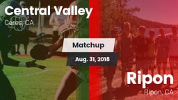 Matchup: Central Valley High  vs. Ripon  2018