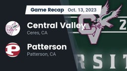Recap: Central Valley  vs. Patterson  2023