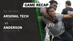 Recap: Arsenal Tech  vs. Anderson  2015