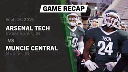 Recap: Arsenal Tech  vs. Muncie Central  2016