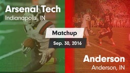 Matchup: Arsenal Tech High vs. Anderson  2016