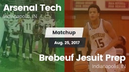 Matchup: Arsenal Tech High vs. Brebeuf Jesuit Prep  2017