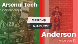 Matchup: Arsenal Tech High vs. Anderson  2017