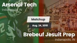 Matchup: Arsenal Tech High vs. Brebeuf Jesuit Prep  2018