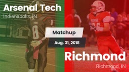 Matchup: Arsenal Tech High vs. Richmond  2018