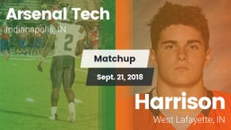 Matchup: Arsenal Tech High vs. Harrison  2018