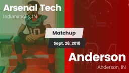 Matchup: Arsenal Tech High vs. Anderson  2018