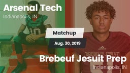 Matchup: Arsenal Tech High vs. Brebeuf Jesuit Prep  2019