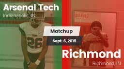 Matchup: Arsenal Tech High vs. Richmond  2019