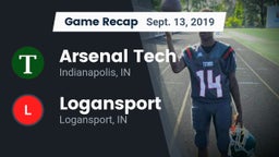 Recap: Arsenal Tech  vs. Logansport  2019