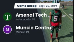 Recap: Arsenal Tech  vs. Muncie Central  2019