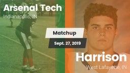 Matchup: Arsenal Tech High vs. Harrison  2019