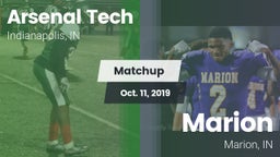 Matchup: Arsenal Tech High vs. Marion  2019
