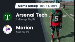 Recap: Arsenal Tech  vs. Marion  2019