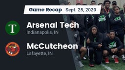 Recap: Arsenal Tech  vs. McCutcheon  2020
