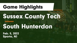 Sussex County Tech  vs South Hunterdon  Game Highlights - Feb. 5, 2022
