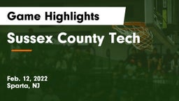 Sussex County Tech  Game Highlights - Feb. 12, 2022