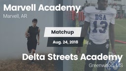 Matchup: Marvell Academy High vs. Delta Streets Academy 2018