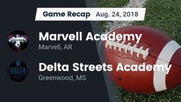 Recap: Marvell Academy  vs. Delta Streets Academy 2018