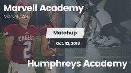 Matchup: Marvell Academy High vs. Humphreys Academy 2018