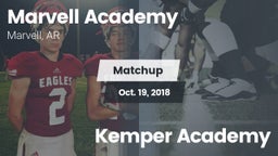 Matchup: Marvell Academy High vs. Kemper Academy 2018