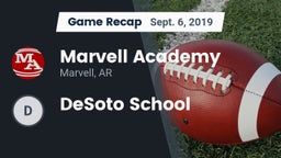 Recap: Marvell Academy  vs. DeSoto School 2019