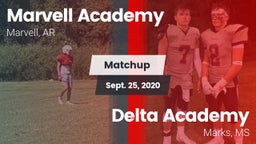 Matchup: Marvell Academy High vs. Delta Academy  2020