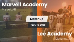 Matchup: Marvell Academy High vs. Lee Academy  2020