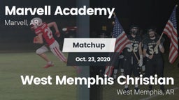 Matchup: Marvell Academy High vs. West Memphis Christian  2020