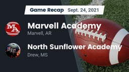 Recap: Marvell Academy  vs. North Sunflower Academy  2021